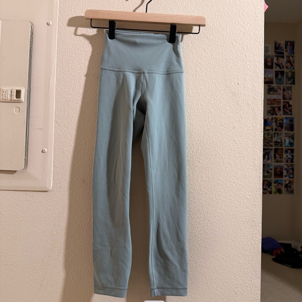lululemon athletica Mint Green Leggings